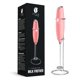 thumbnail image 1 of Dispositivo eléctrico portátil Milk Frother Bean Envy con soporte, color rosa, 1 of 9