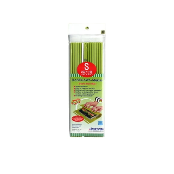 Esterilla De Sushi Antibacterial Makisu Hasegawa "S" Verde