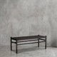 thumbnail image 2 of Banqueta Agustina Comedor Madera Maciza y Trenzado Negro 120 cm, 2 of 2