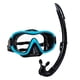 thumbnail image 3 of Gafas De Natación Y Snorkel, Gafas De Buceo Para Buceo, Natación Y Snorkel, Color Cian, 3 of 5