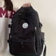 thumbnail image 1 of Trendy Bear Pattern Backpack, Simple Preppy Style School Bag, Versatile Travel Bookbag, 1 of 5