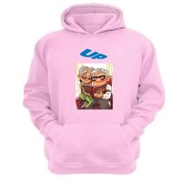 Genérico - Polerón Canguro Película Up Rosa Talla S Unisex