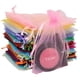 thumbnail image 1 of Bolsas De Organza 50 Unidades Colores Variados 9 X 11 Cm Regalo De Boda, 1 of 7