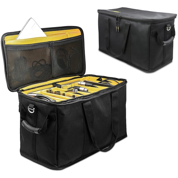 Bolsa de cables Loudmouth 51 × 25 × 29 cm con compartimento para laptop
