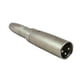 thumbnail image 5 of 3 Pines XLR Macho A 1/4 "6,35 Mm Mono Hembra Jack Audio Cable Mic DJ PA Adaptador, 5 of 5