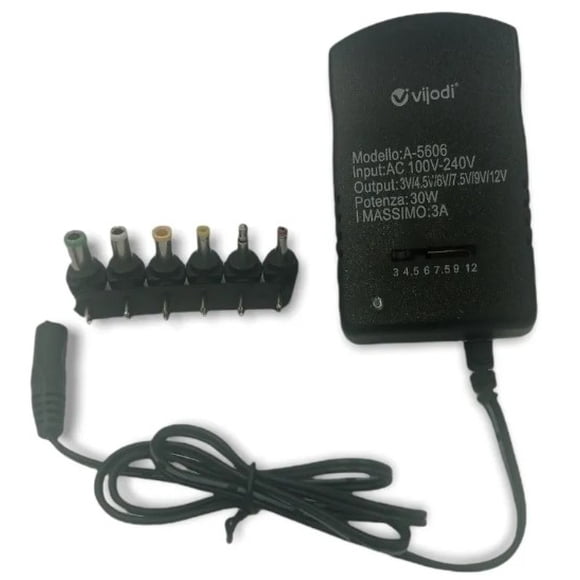 Cargador Universal 12v Regulable De 3v A 12v Fuente De Poder