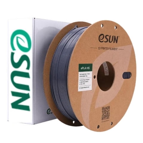 Esun - Filamento 3D Pla Alta Velocidad Gris Bobina Reciclable 1Kg | Filamentos
