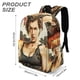 thumbnail image 3 of Resident Evil-theme Backpack, Campus style schoolbag Bookbag with Adjustable Shoulder Straps And Large Zip Compartment, Unisex Travel Bags.42x30x15cm, 3 of 6