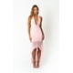 thumbnail image 1 of Vestido Largo Fiesta Rosado L, 1 of 4