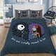 thumbnail image 1 of The Nightmare Before Christmas Jack and Sally Duvet Cover Pillowcase Bedding Set3-Piece Bedding Set, 1 of 5