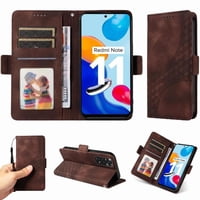 Carcasa Foxdock Xiaomi Redmi Note 12S 4G De Cuero Pu, Diseño Acolchado Clásico, Protección Contra Caídas Y Rayones