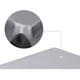 thumbnail image 3 of Mantel De Hule Mesa Cuadrada Diseño Liso 140x140cm gris, 3 of 3
