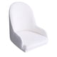 thumbnail image 1 of Funda Elástica Para Silla Con Respaldo Alto, Funda Para Silla De Mostrador, Para Ceremonias, Dormitorios, Apartamentos, Color Beige Y Blanco, 1 of 5