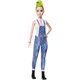 thumbnail image 1 of Muñeca Barbie de fashionistas con mohawk a rayas verdes, 1 of 9