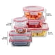 thumbnail image 2 of Contenedores de almacenamiento de alimentos Pyrex Freshlock, 14 piezas, juego mixto x7, 2 of 6