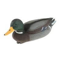 Magideal - Señuelo Flotante De Pato, Realista, Decorativo, Simulación De Caza, Señuelo De Simulación De Pato. Verde