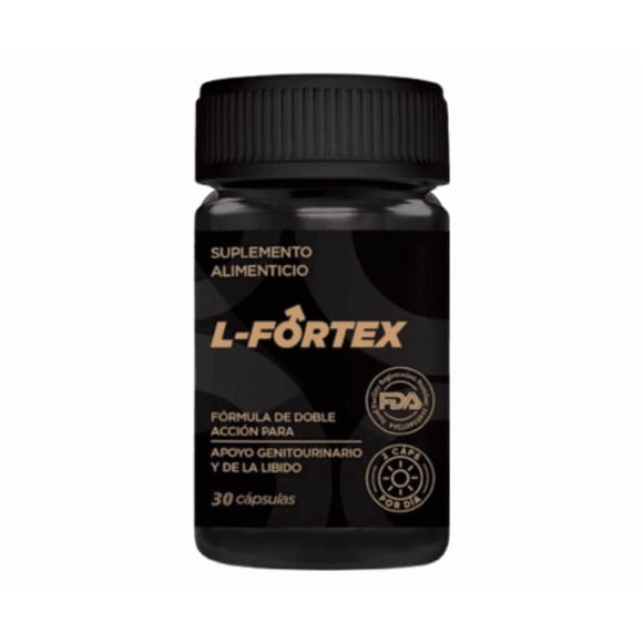 L-fortex 100% Original Suplemento Natural 30 Cápsulas