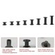 thumbnail image 3 of Tornillos ASLLRISONY 110 piezas negro pistola - Kit surtido, 3 of 7