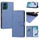 thumbnail image 3 of Cartera para Motorola Moto G24 4G con Soporte y Correa, Azul, 3 of 6