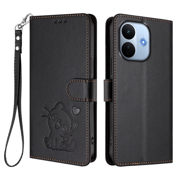 Funda Billetera Magnética para Xiaomi Redmi Note 17 Pro Plus 5G, Negro