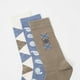 thumbnail image 2 of Calcetines Hombre Tripack Print Mix Ecru Corona, 2 of 4