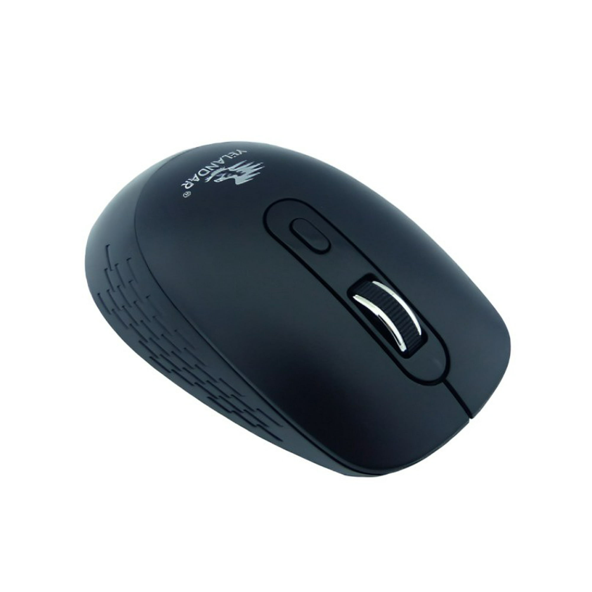 Genérrico - Mouse Inalambrico Ergonomico Bluetooth Negro