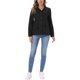 thumbnail image 2 of INSPIRE CHIC Chaqueta de Lino para Mujer con Botones, Cintura con Cordón, Ligera, Primavera, Anorak de Utilidad 2026 XS Negro, 2 of 6