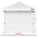 thumbnail image 4 of Pared Lateral SunWall MASTERCANOPY para Toldo Plegable 8x8 pies, 4 of 7