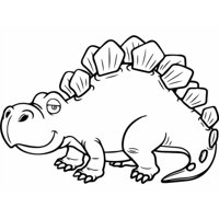 Rienda Libre Graphics - Decomural Stegosaurus Dinosaur Ws-33651