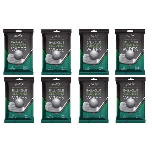 Toallitas de limpieza ProPlay 8 unidades sin perfume para palos y bolas de golf