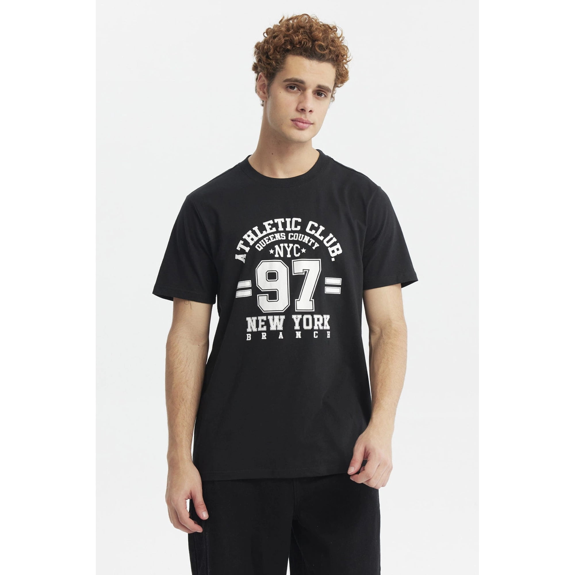 Fashionspark - Polera Hombre Slim Negro - Vlll