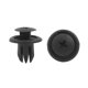 thumbnail image 1 of Unique Bargains 20 Piezas 10mm Diámetro Agujero Remaches de Plástico Negro para Guardabarros de Automóvil Clip de Panel Sujetador de Tornillo, 1 of 2