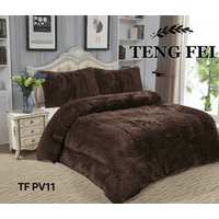 Todostore - Plumón De Invierno Peludos Con Chiporro King