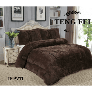 Todostore - Plumón De Invierno Peludos Con Chiporro King