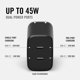 thumbnail image 2 of Cargador de pared The Ridge 45W de doble USB‑C negro mate, 2 of 7