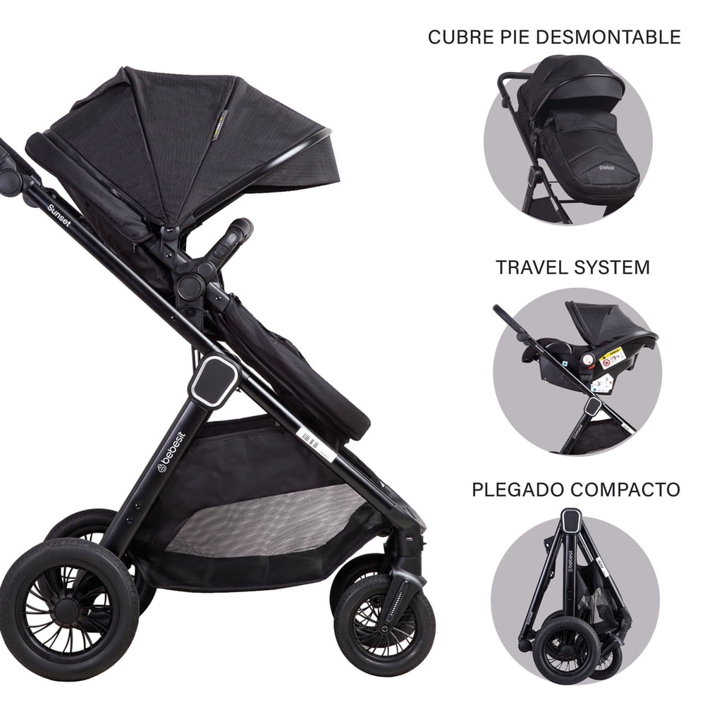 Coche Cuna Travel System Isofix Sunset, foto 8