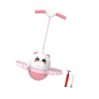 Ioensy - Pogo Jump Ball Niños Niños Divertido Juguete De Salto Alto Para Juegos Deportes Al Aire Libre Rosa