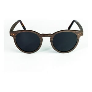 Anteojo De Sol Walnut Madera Nogal Lenzi Negro