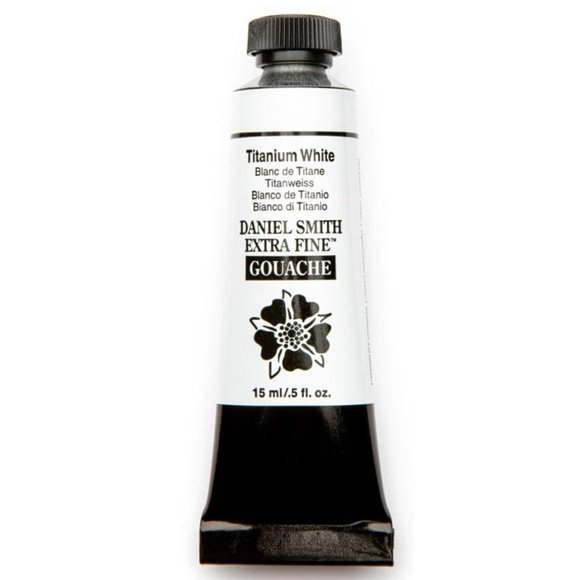 Gouache DANIEL SMITH Blanco Titanio 15 ml