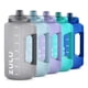 thumbnail image 1 of Botella De Agua Goals De Medio Galón 1 9 L Con Marcador De Tiempo Gris, 1 of 7