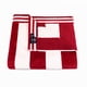thumbnail image 2 of Toalla de playa 100% Algodón 163x81 CABANA roja, 2 of 7
