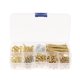thumbnail image 2 of Kit De Tornillos De Guitarra Eléctrica De 226 Piezas Para Botones De Placa De Cuello De Interruptor De Pastilla Montaje Dorado, 2 of 5