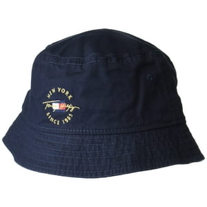 Sombrero De Pescador Tommy Hilfiger Roundel Para Hombre, 100% Algodón