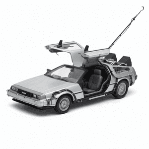 Toyng - Back To The Future I Delorean Escala 1:24 - Welly
