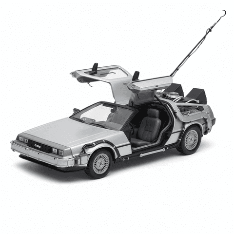 Toyng - Back To The Future I Delorean Escala 1:24 - Welly