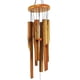 thumbnail image 1 of Carillones de viento de bambú MUMTOP para exterior, tono profundo, 1 of 8