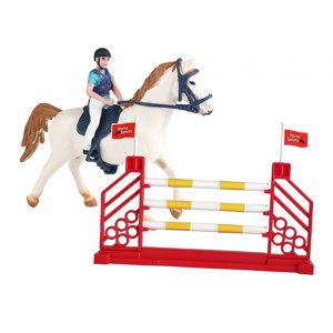 Bothyi - Juego De 3 Juguetes Ecuestres Con Jinete Y Valla Para Bebés, Niños, Niñas