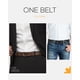 thumbnail image 4 of Cinturón De Cuero Reversible Para Hombre Para Pantalones De Vestir 2 Colores, 4 of 6