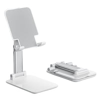 Genérico - Soporte Base Porta Celular Tablet Ipad Para Mesa Blanco