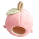 thumbnail image 1 of Forma De Manzana Pequeña Mascota Nest Hamster Hammock Cave Cave House Rosa, 1 of 3